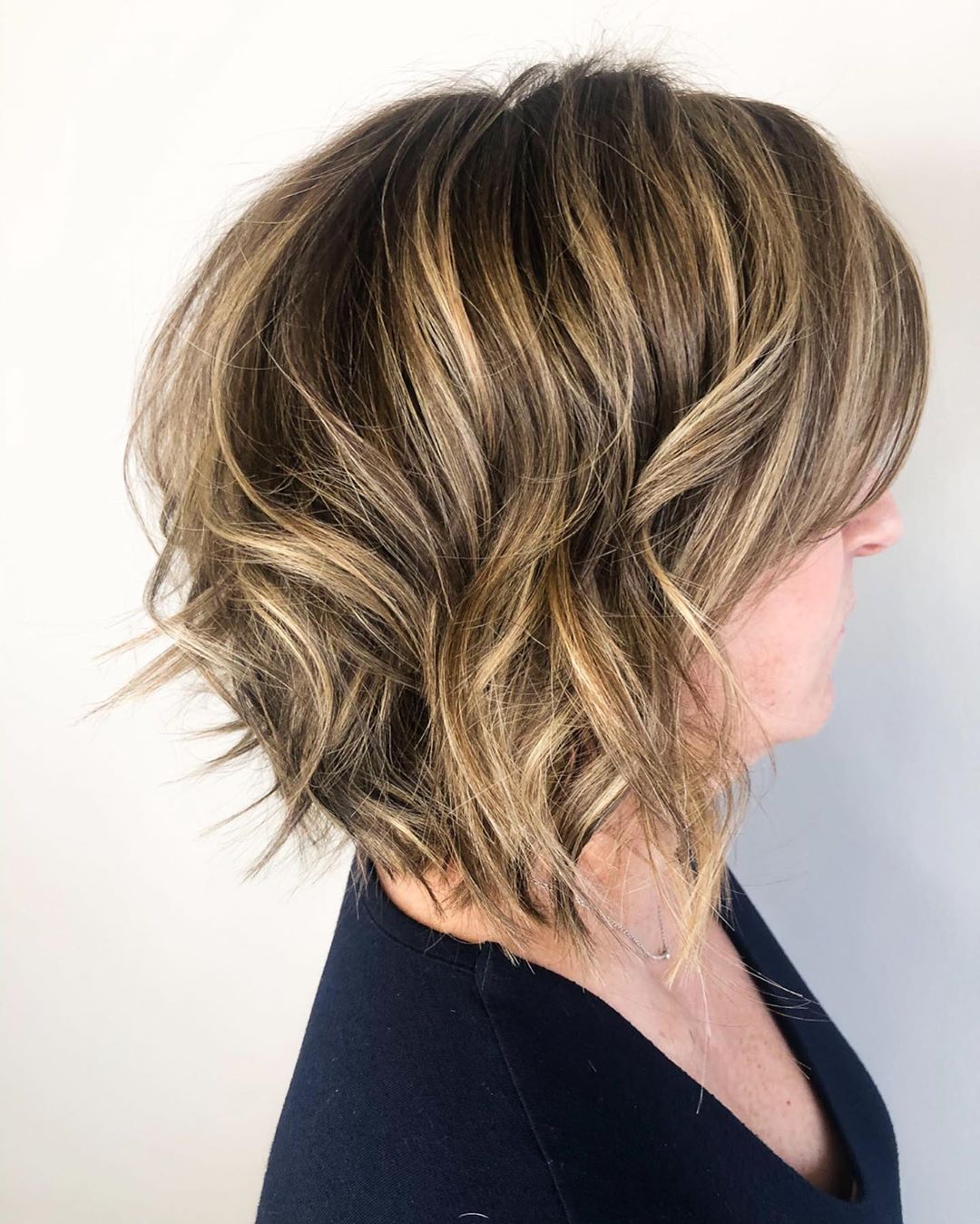 The Perfect Textured Cut for thick-haired women in their 50's