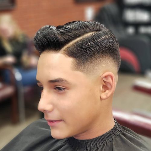 A The Side Part Combover