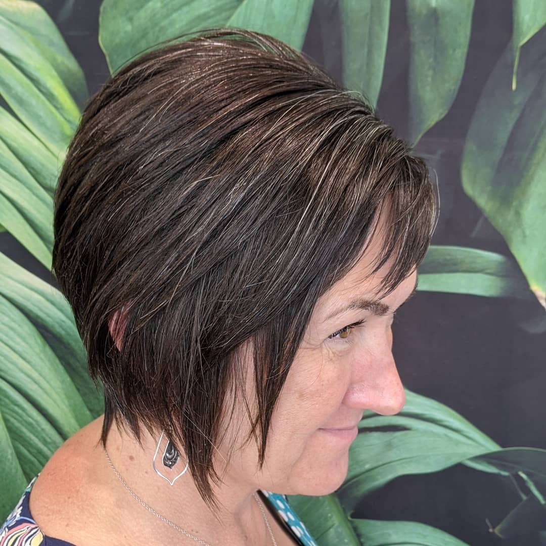 The Timeless Pixie Bob for Older Women with Straight Hair