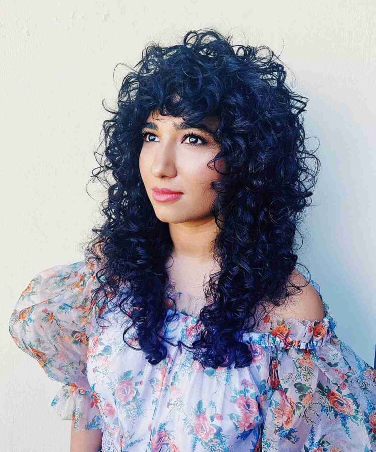 56 Stunning Curly Shag Haircuts For Trendy Curly Haired Girls