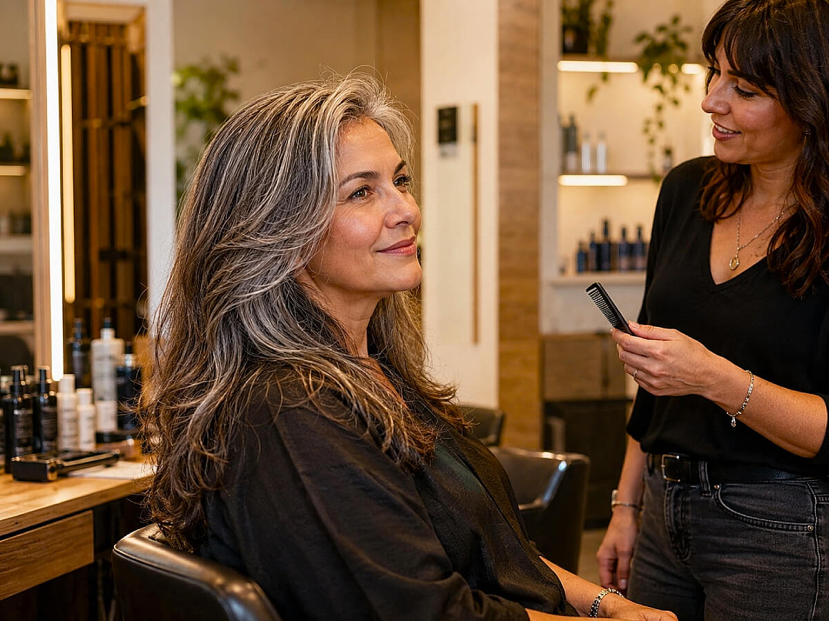 6 Things Hairstylists Assume About You Once You Hit 50