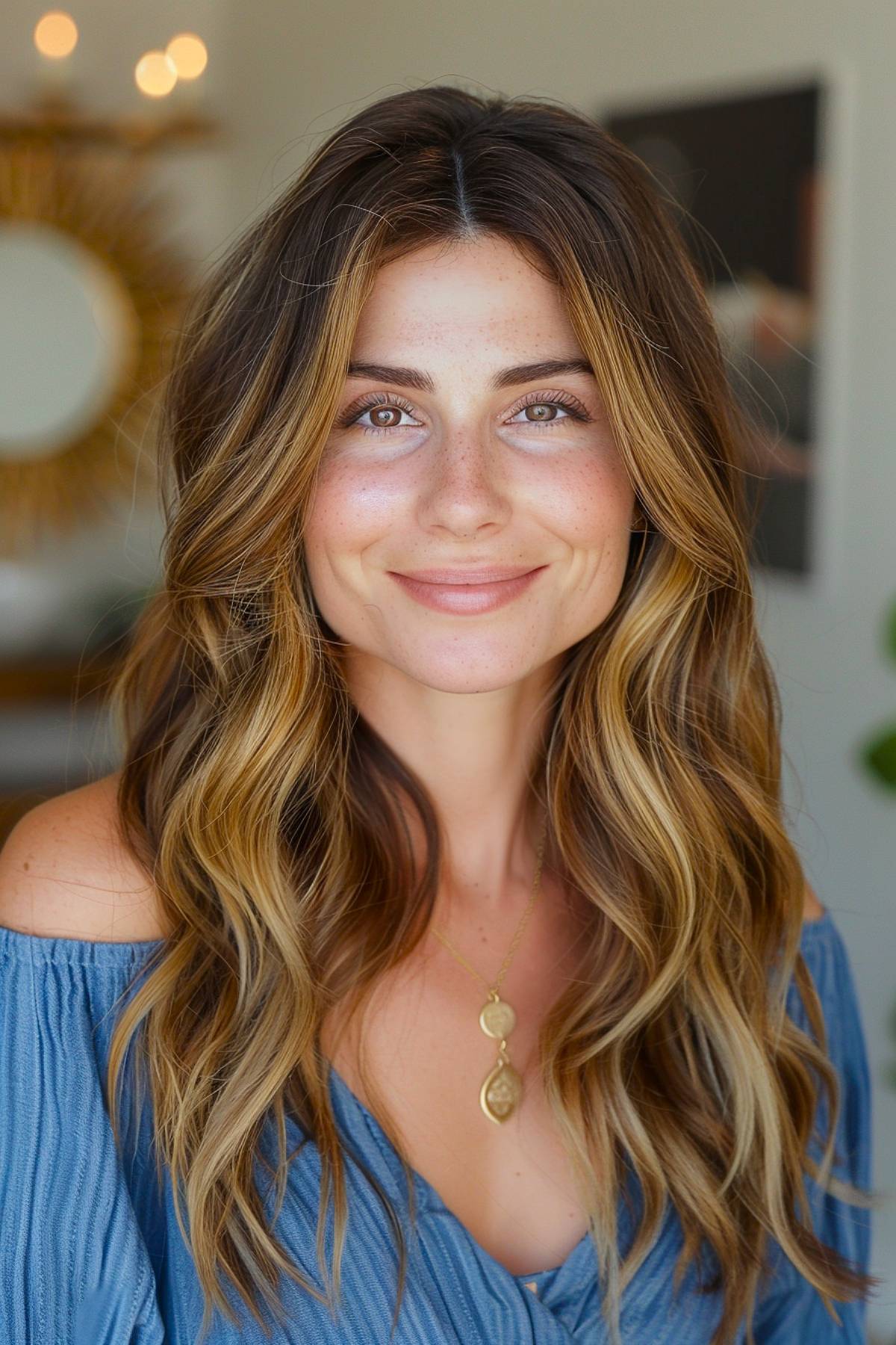 toffeeglow brunette balayage hair