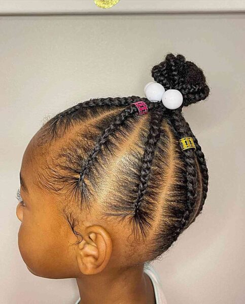 31 Cute & Easy Hairstyles for Little Black Girls