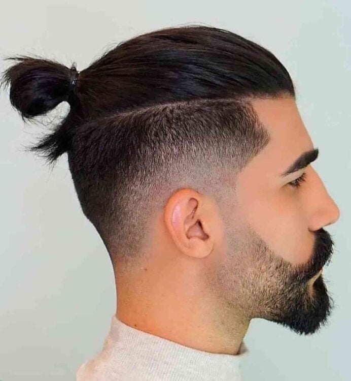 11 Awesome Man Bun Hairstyles With a Fade for 2025