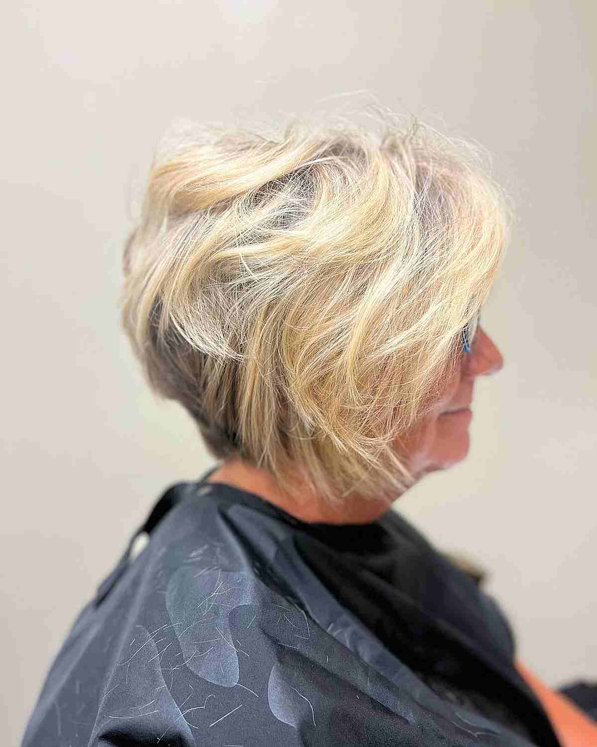 Trendsetting Tousled Pixie Bob for Ladies 70 and Over
