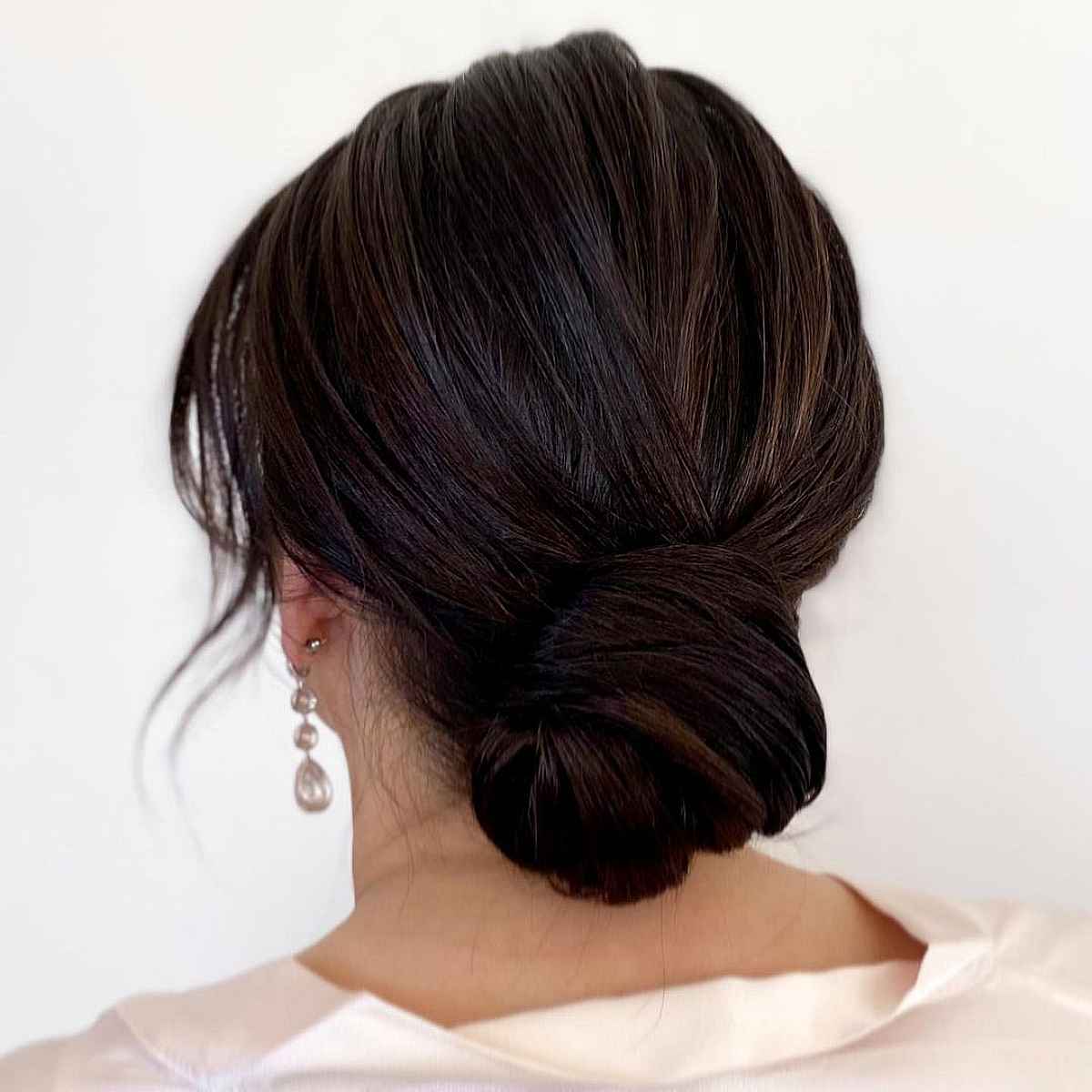 Traditional Updo Hairstyle