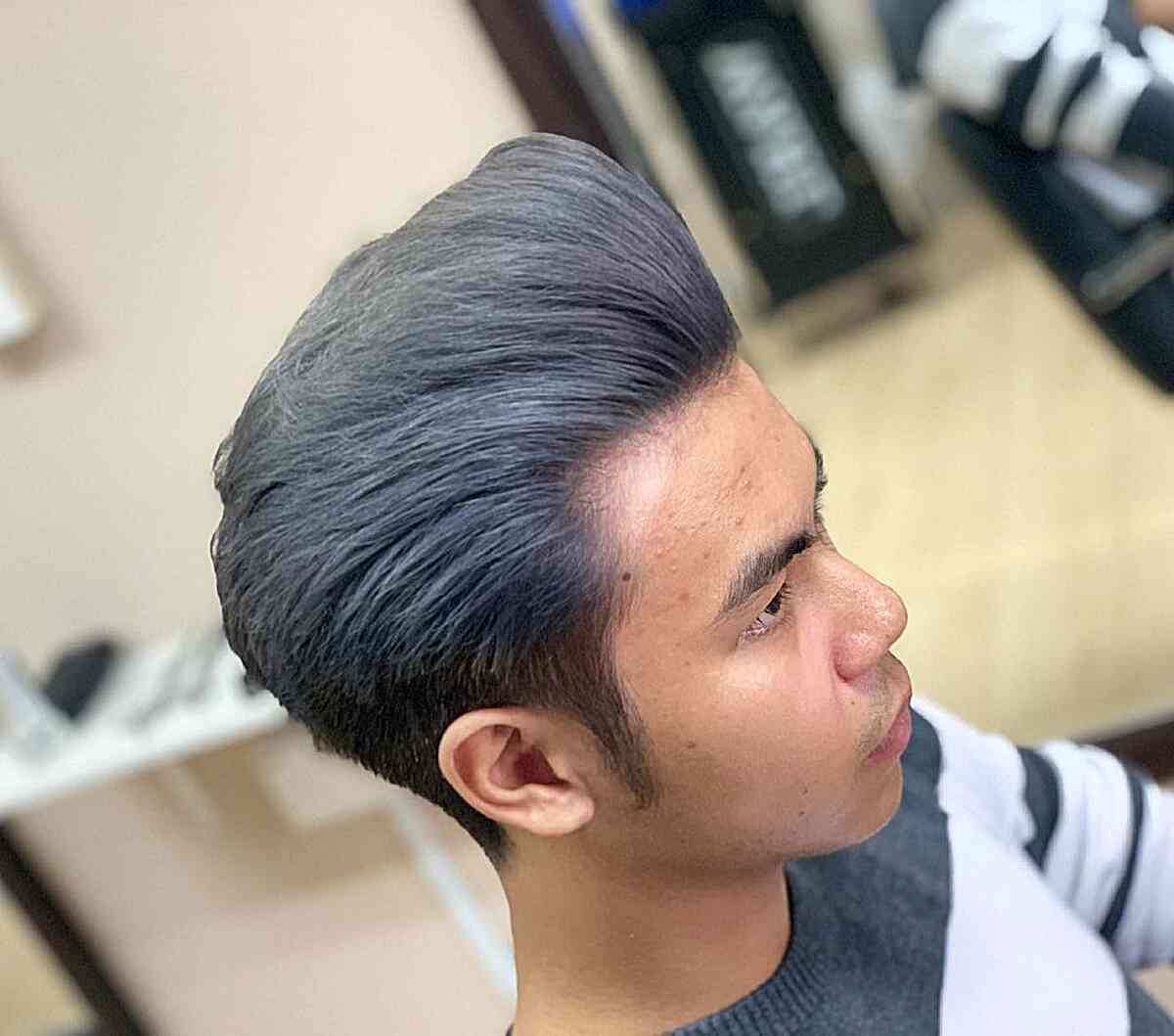 Trendy Ash Grey Hair