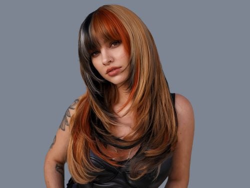 Trendy calico hair colors