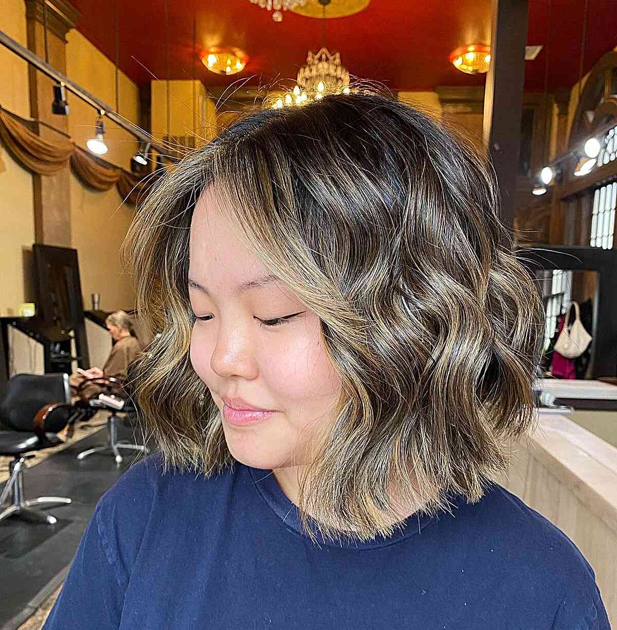 Trendy Choppy Short Cut for Round Faces