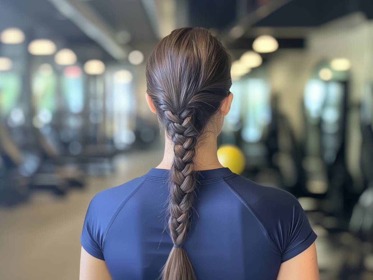 Trendy easy workout hairstyles for the gym