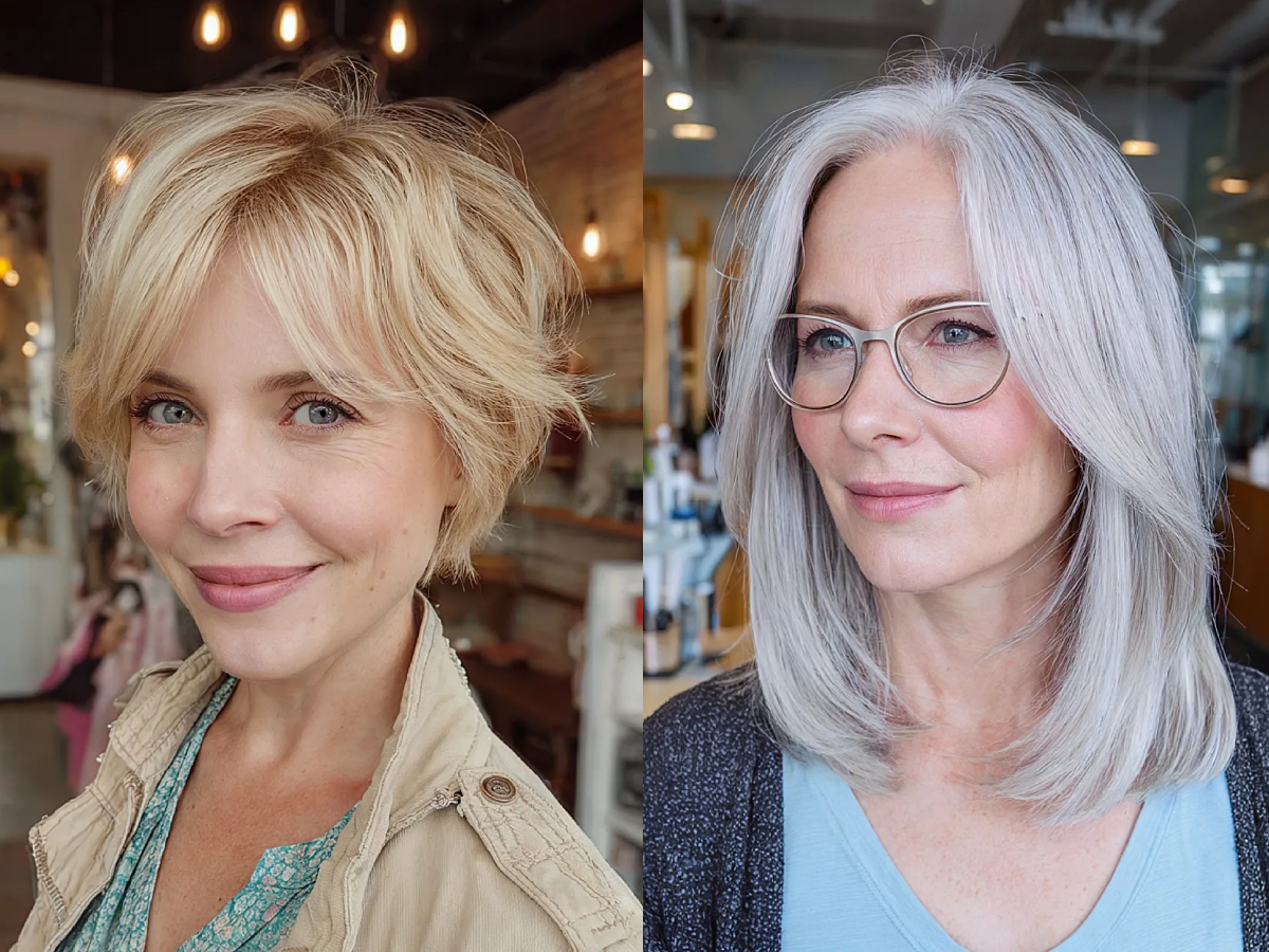 Trendy hot hair styles for finer hair