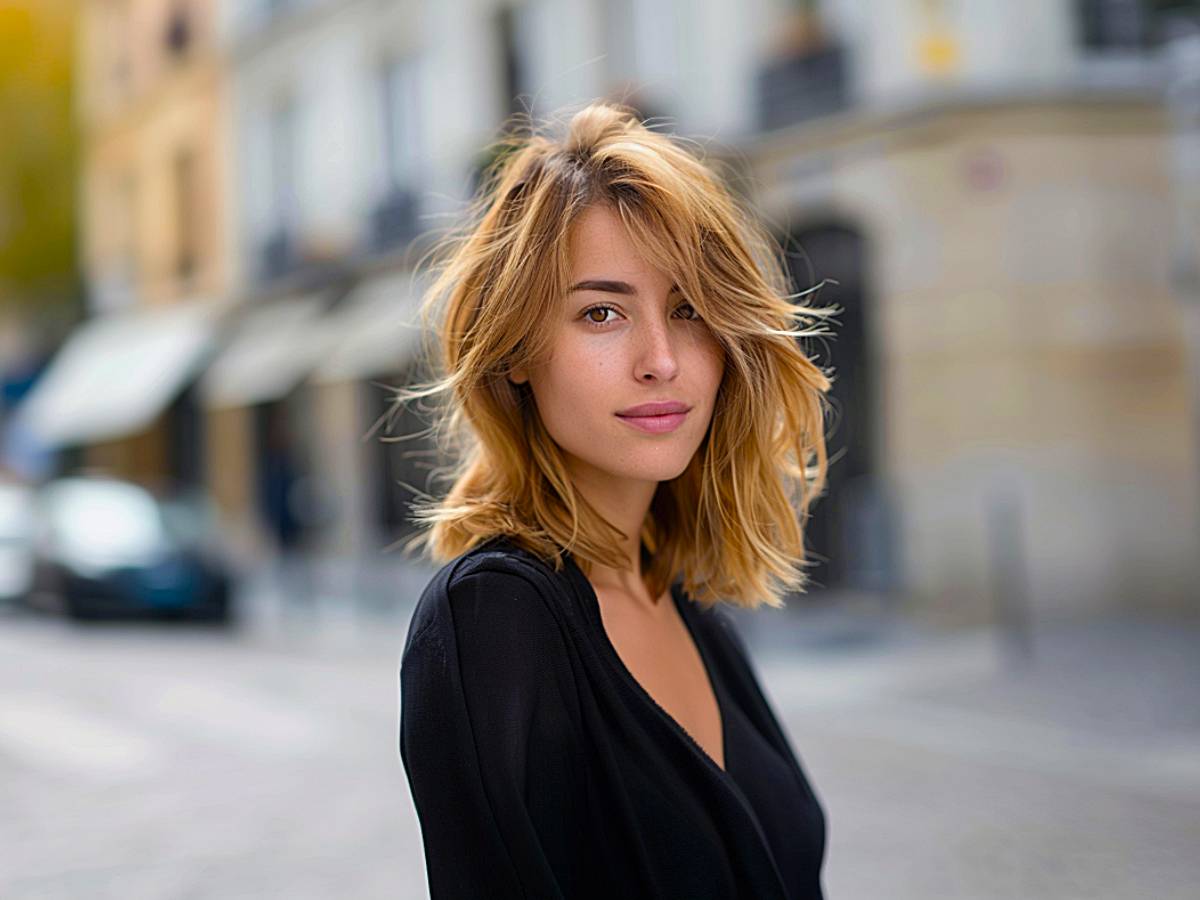 Trendy shoulder-length haircuts for fine hair