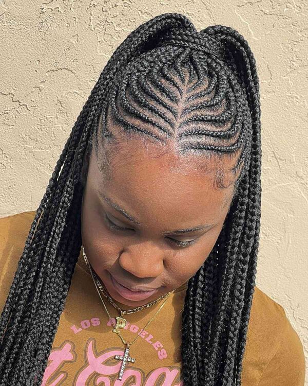 41 Hottest Cornrows And Scalp Braids To Show Your Braider 7178