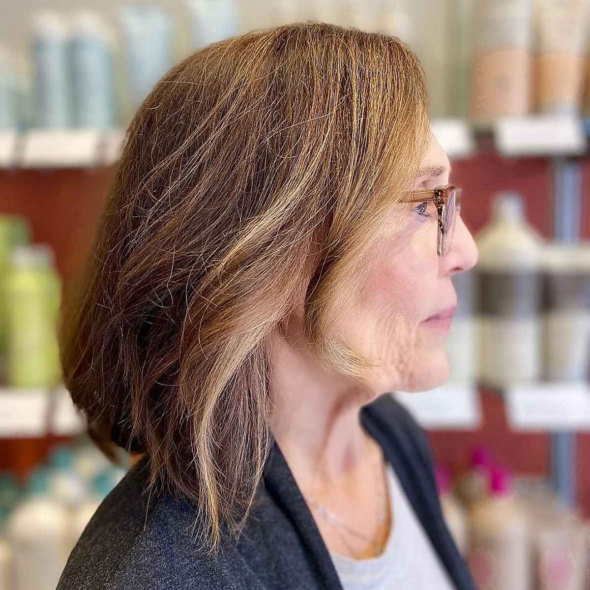 Trouble-Free Shoulder-Length Hair