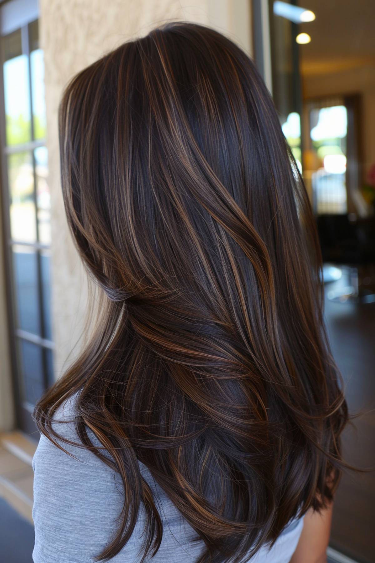 truffle tint brunette hair