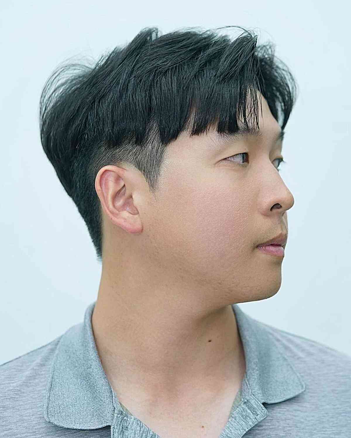 Two Block Korean Hairstyle (short version) Haircut Tutorial | Quick and  Easy Technique/Procedure - YouTube
