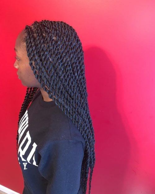 Natural Two-Strand Twists