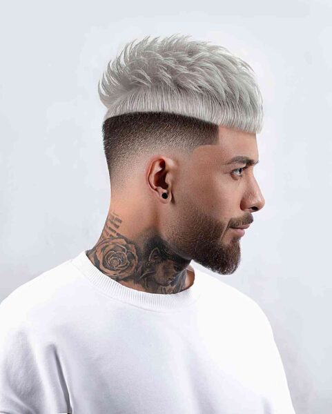 Two Toned High And Tight Edgar Style With Spikes For Men 481x600 