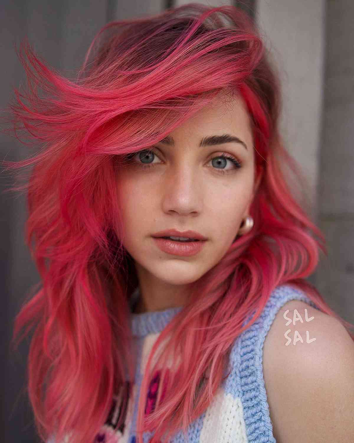 Ultimate Cool-Girl Pink Hair