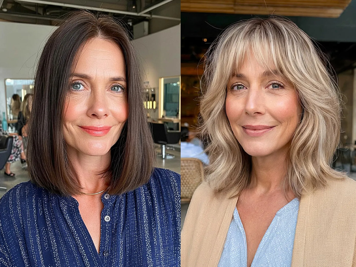 Ultimate long bob hairstyles for women over 50