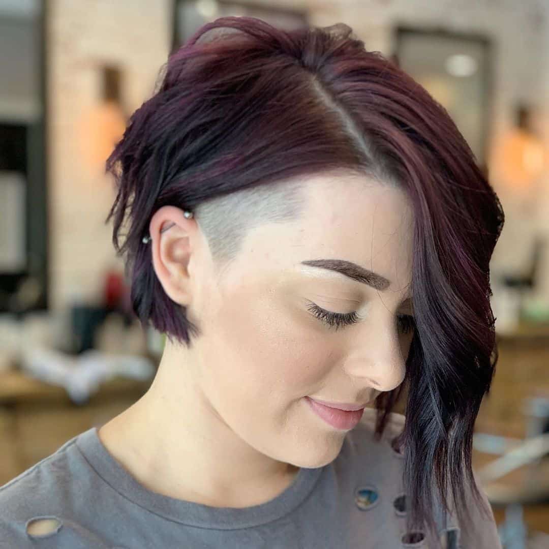 31 Super-Cool Undercut Bob Haircuts for a Subtly Edgy Look