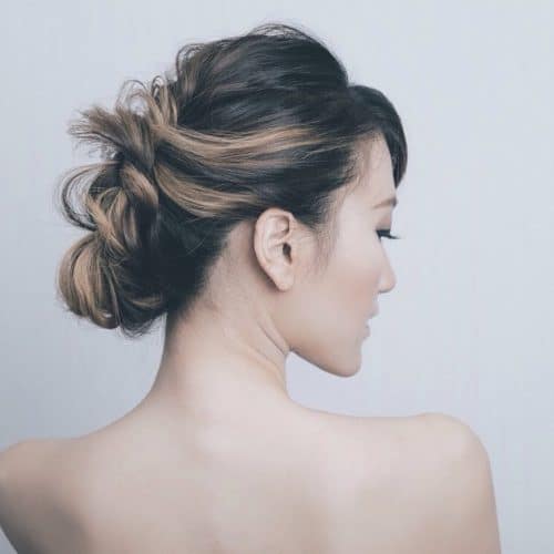 Undone Updo hairstyle