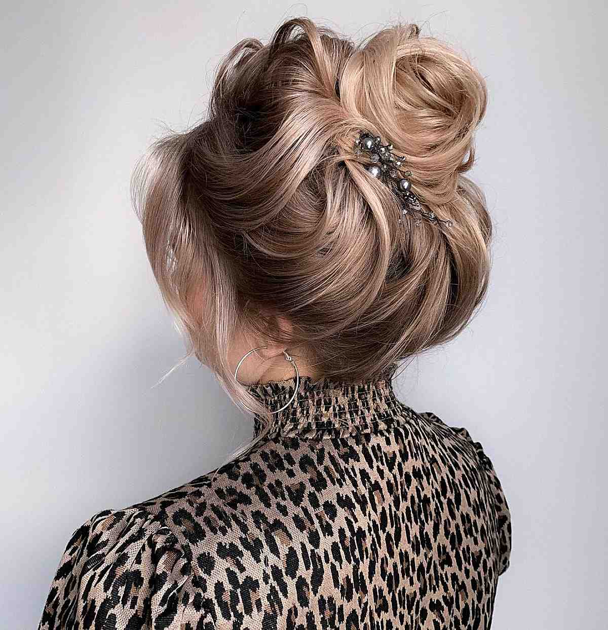 fanciest prom updo hairstyle