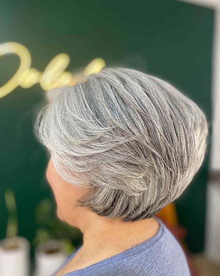 40 Stunning Chin-Length Hairstyles Every Woman Over 60 Should Try