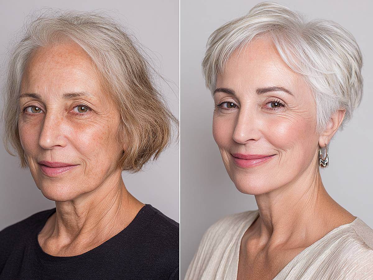 Very short pixie cuts for women over 70