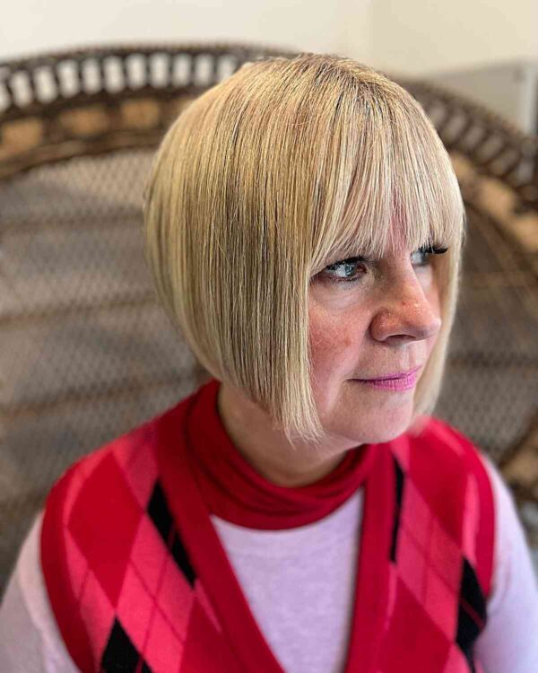 28 Most Popular Stacked Bob With Bangs For A Trendy Makeover Haircut 