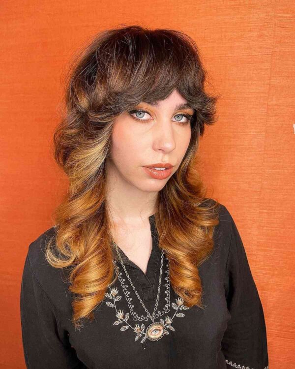35 On Trend Ways To Get A Shag With Curtain Bangs