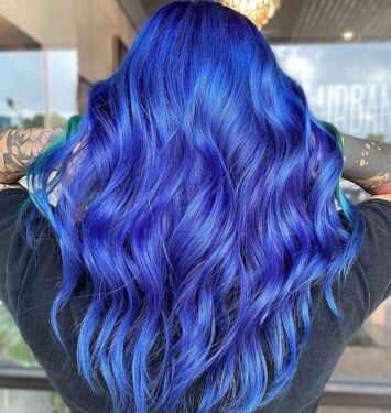 35 Incredible Examples of Blue and Purple Hair in 2025