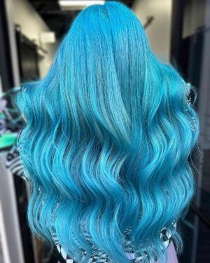 34 Jaw-Dropping Blue Balayage Hair Color Ideas