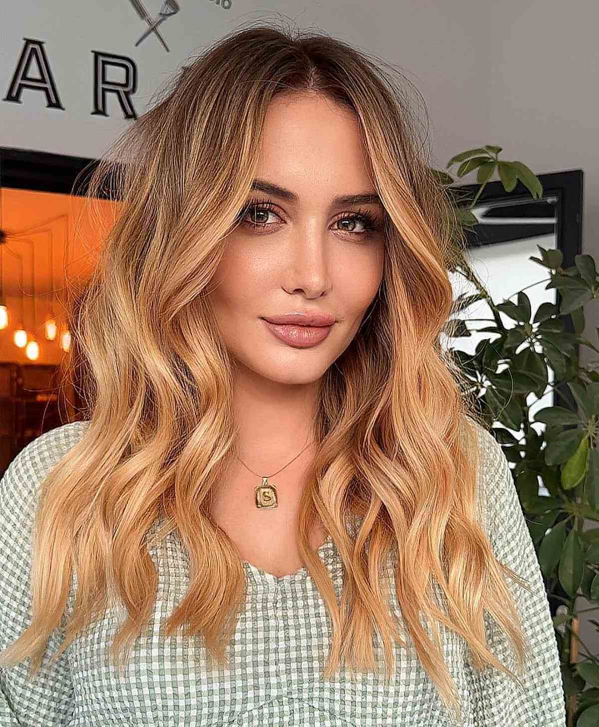 Warm and Sexy Caramel Blonde Tones