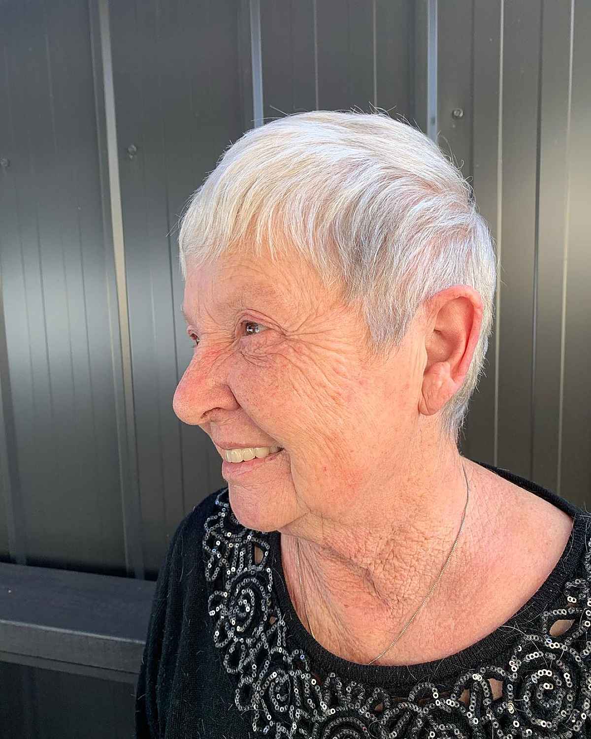 Wash-and-Wear Pixie for Older Women