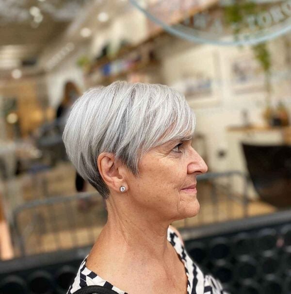 Short On Time? Try These Wash-and-Wear Haircuts for Women Over 60