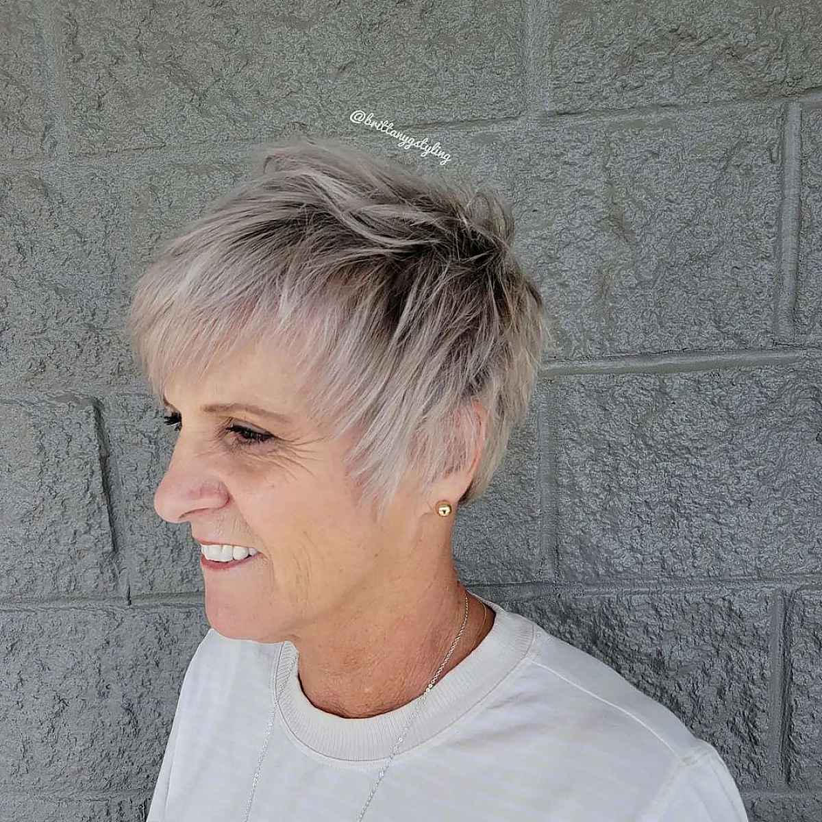 Wash-and-Wear Pixie for Women Over 50
