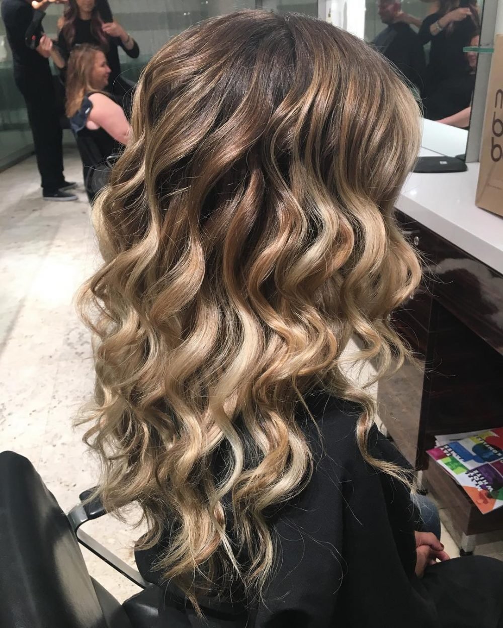 Waterfall Curls hairstyle