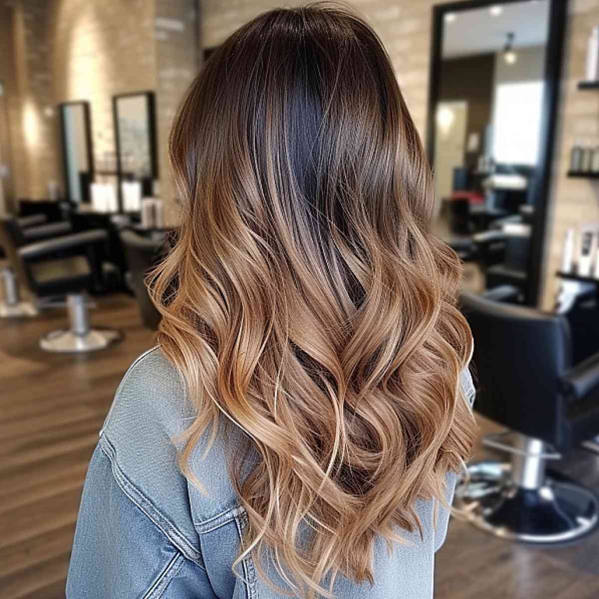 Wearable Brown to Dark Caramel Blonde Ombre