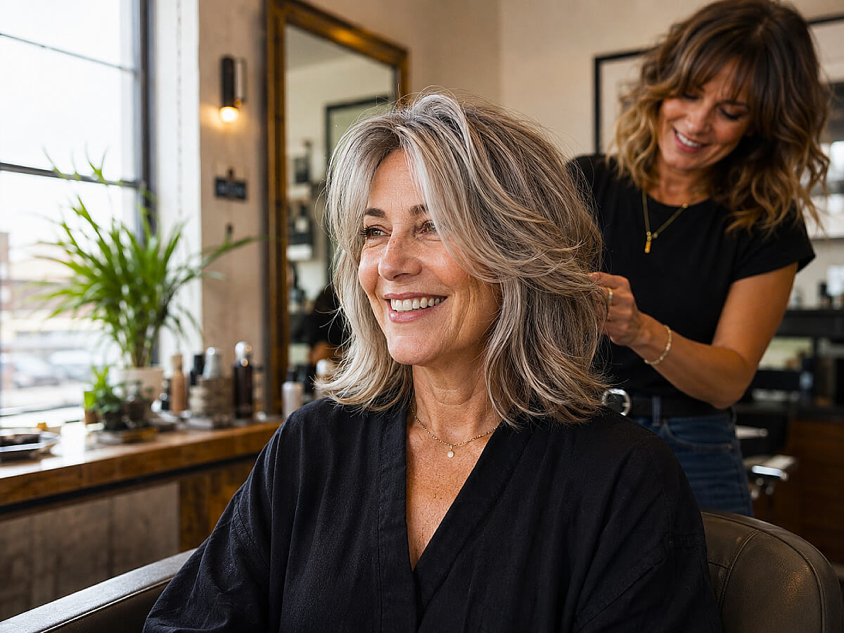 This is what happens to your hair in your 50s that nobody prepares you for