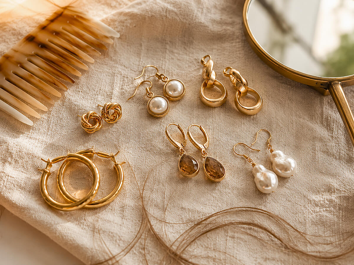 Which earrings match your hairstyle