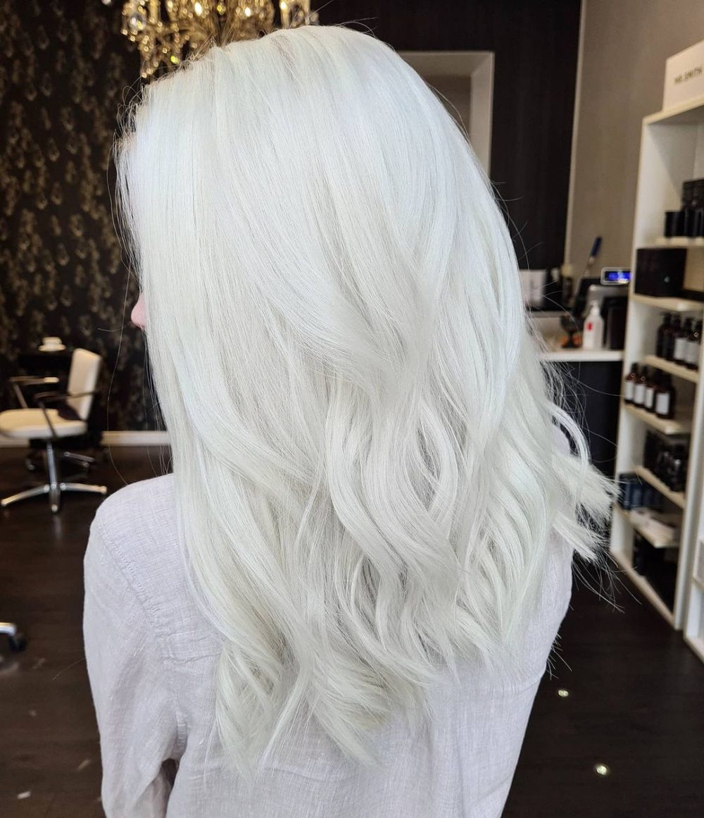 Wild White Blonde Hair