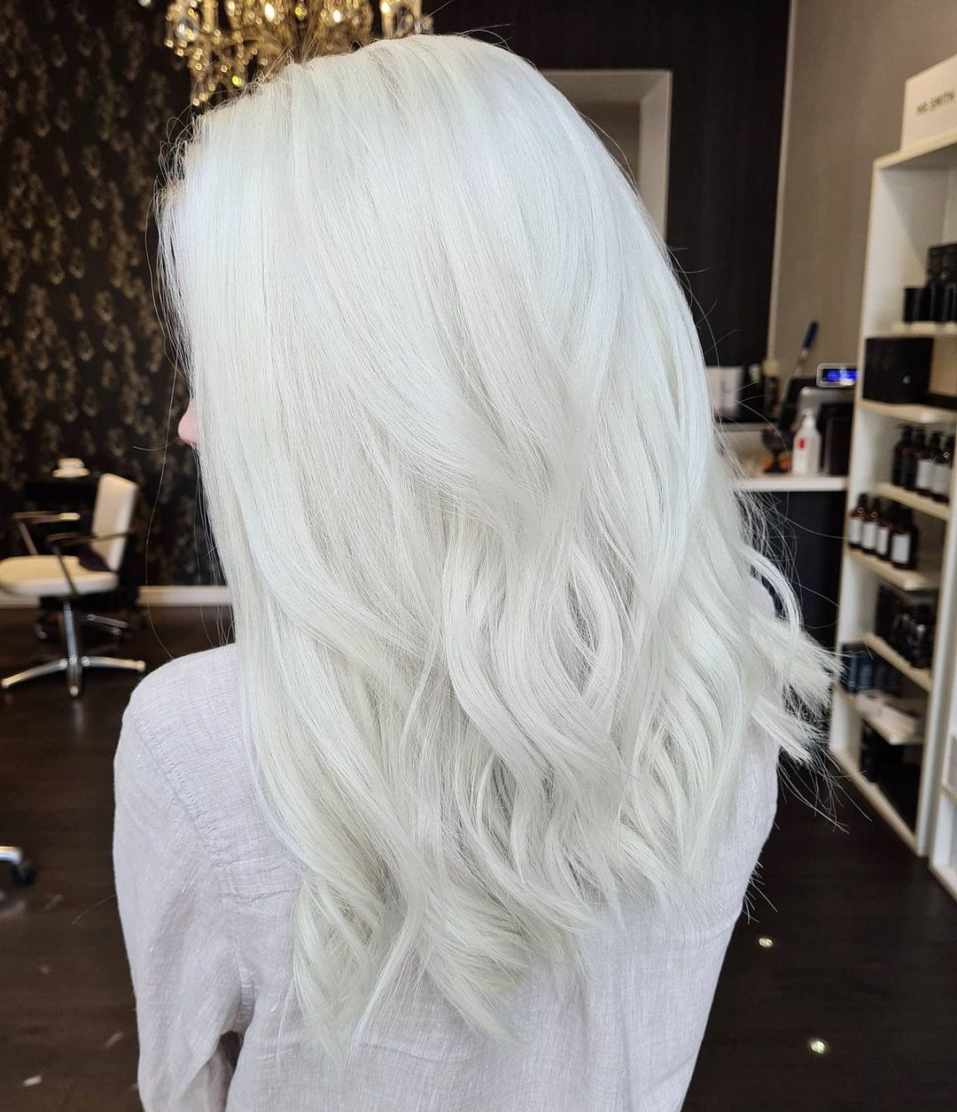 Amazing White Platinum Blonde
