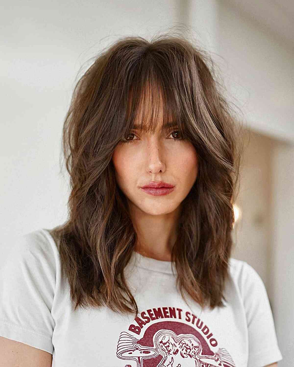 Wispy See-Through Fringe and Effortless Layers