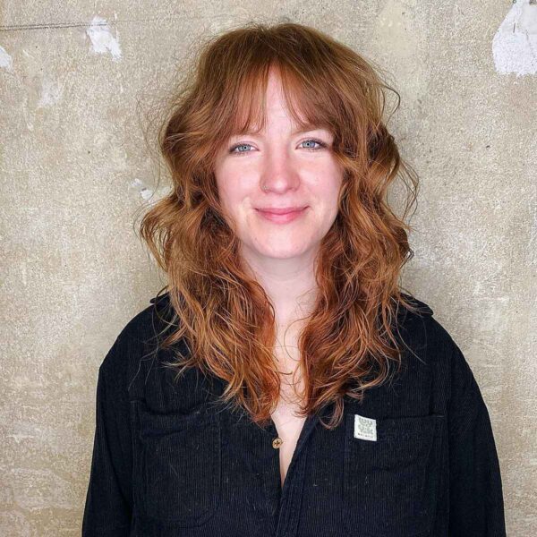 26 Coolest Wolf Cuts for Curly Hair Girls with Style