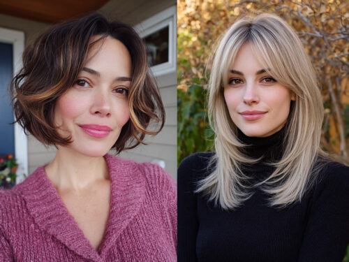 Youthful layered haircuts for fine hair