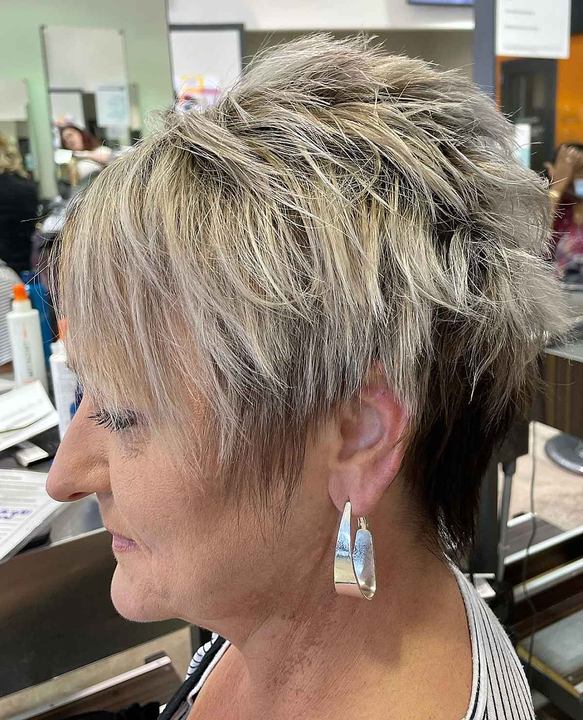 26 Short Spiky Haircuts for Women Over 60 with Sass