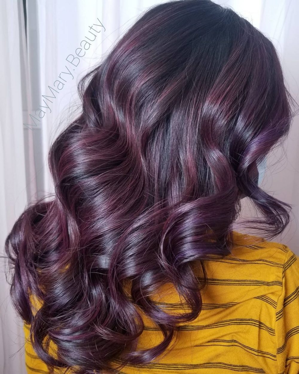 27 Dark Purple Hair Color Ideas for Women Trending in 2024